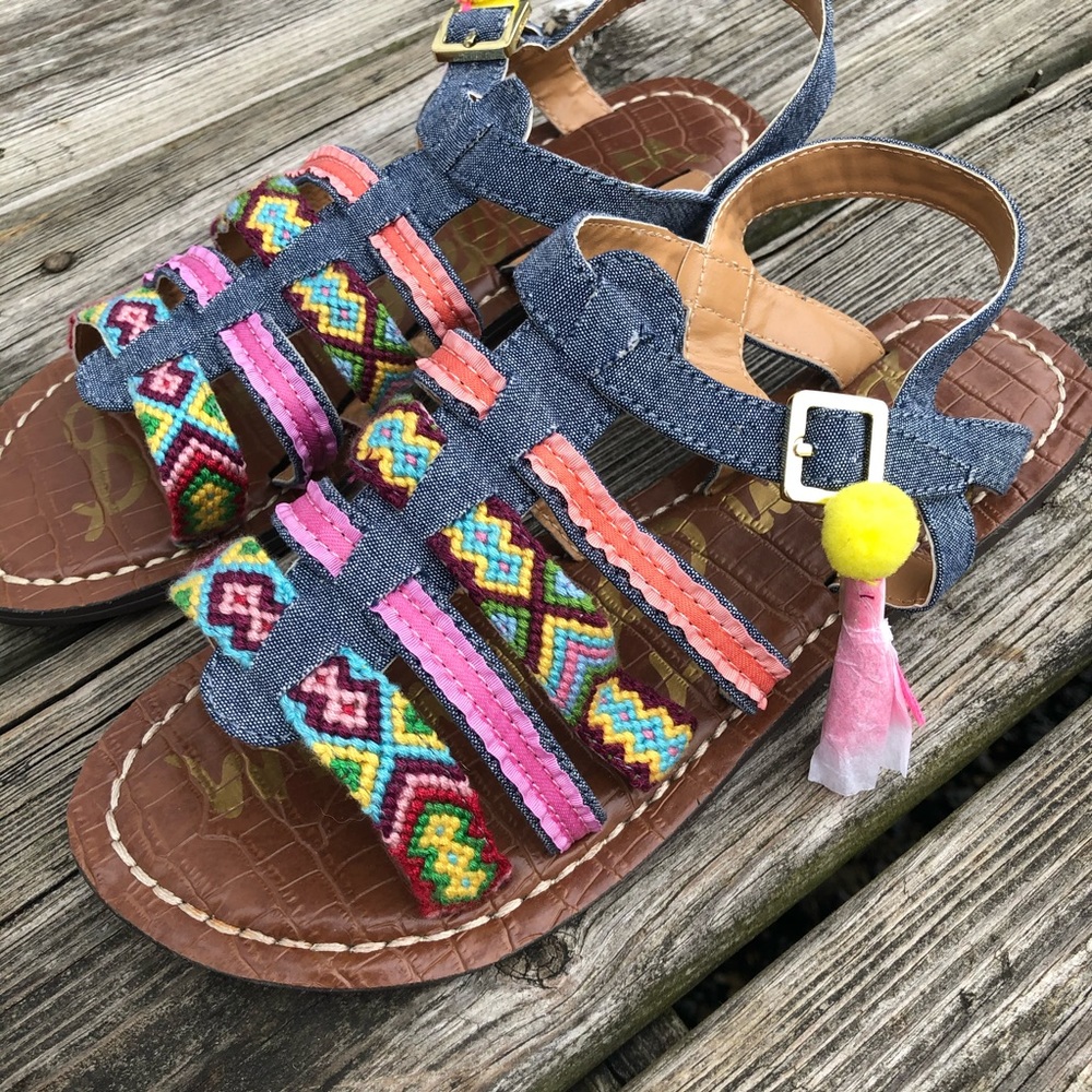 Sam Edelman Gigi Nancy Embellished Sandal! NEW!